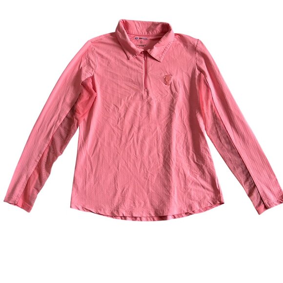IBKUL Women's Medium Long Sleeve Polo Shirt - Picture 1 of 8